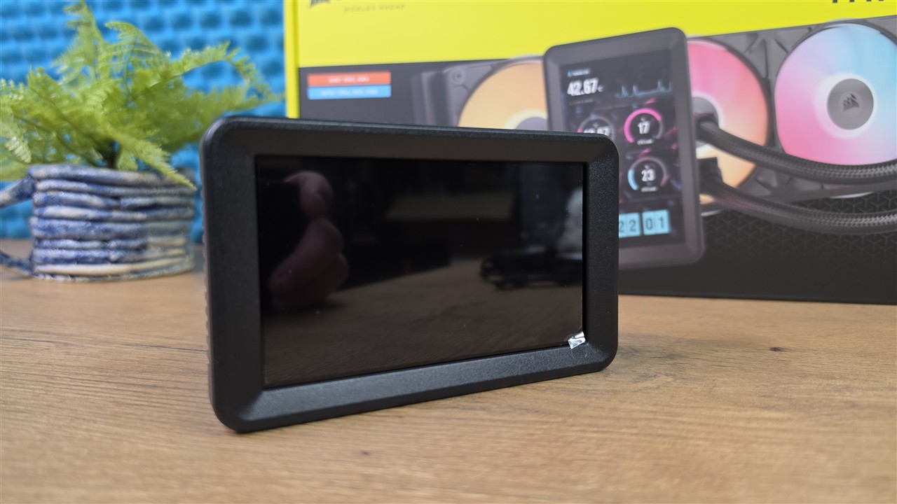Corsair iCUE LINK TITAN II 360 RX LCD – blokopompka FlowDrive 2 z ekranem IPS 5 cali