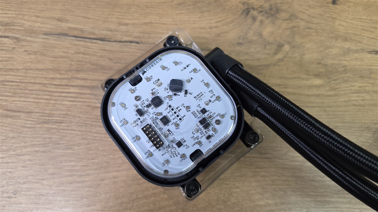 Corsair iCUE LINK TITAN II 360 RX LCD – blokopompka FlowDrive 2 z ekranem IPS 5 cali