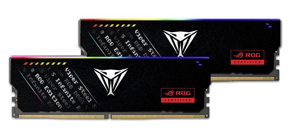 Patriot Viper Steel 5 Infinite RGB DDR5 ROG Edition