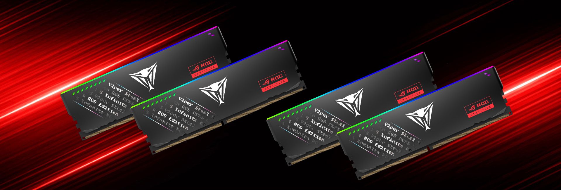 Patriot Viper Steel 5 Infinite RGB DDR5 ROG Edition