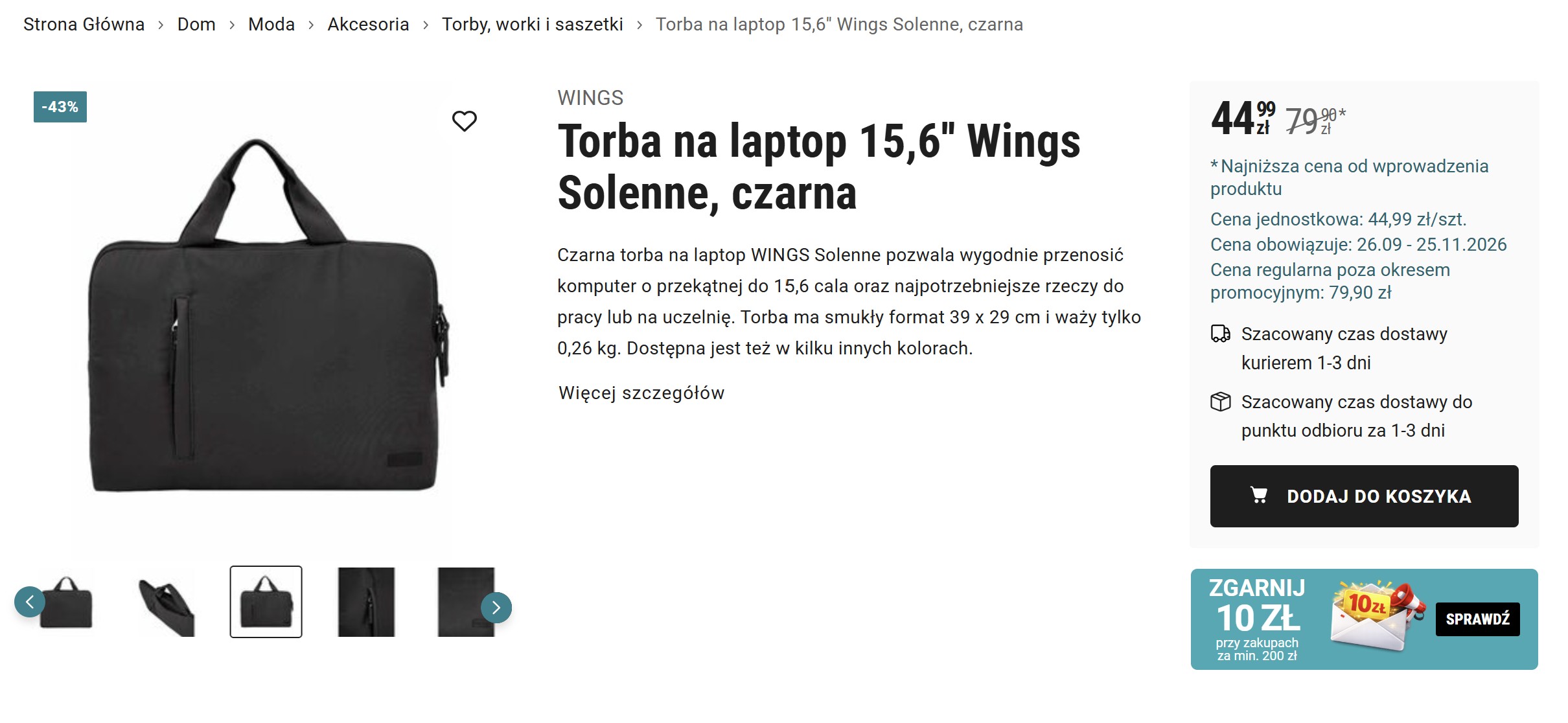 Wings Solenne promocja