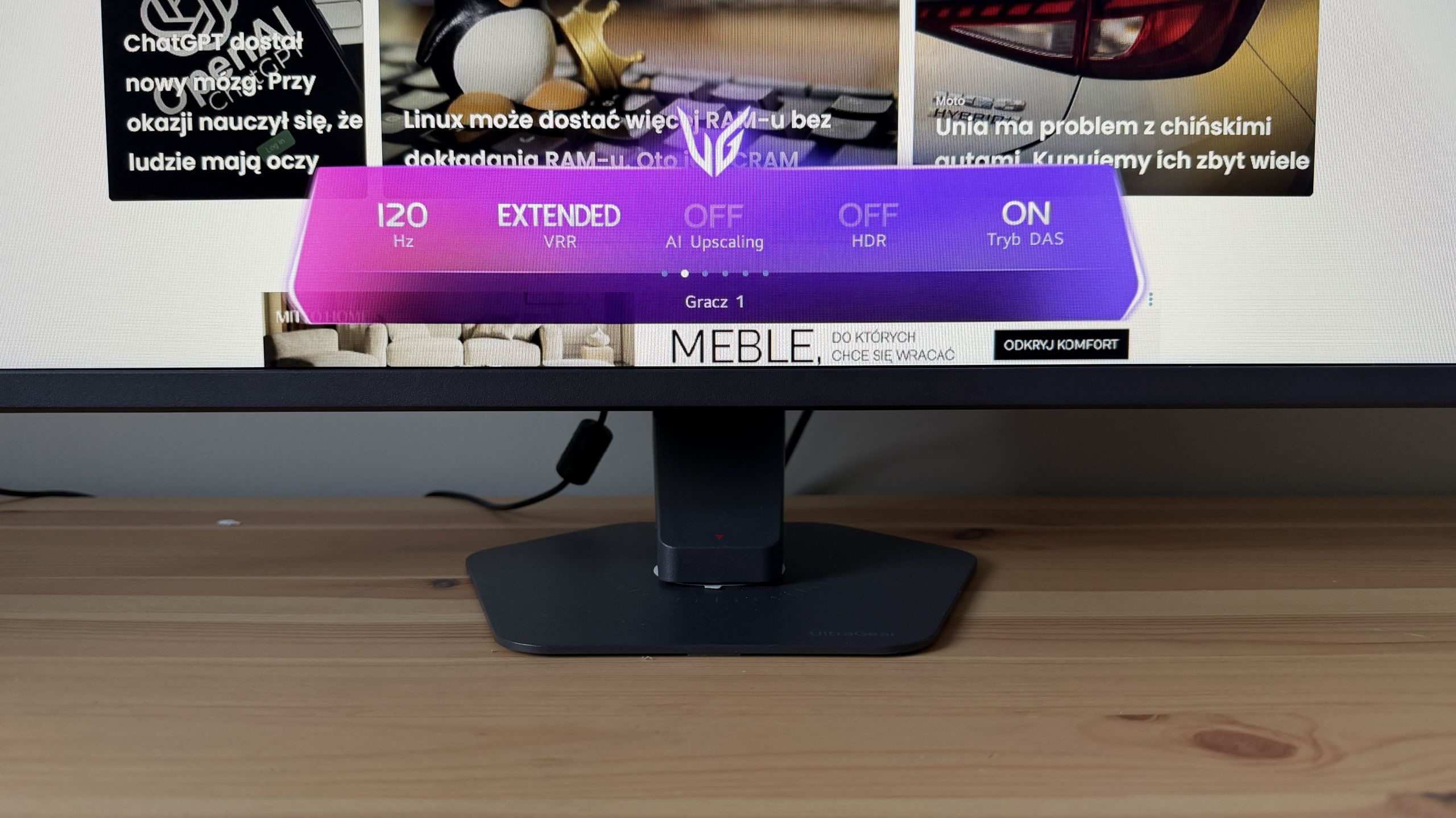 LG UltraGear 25G590B-B