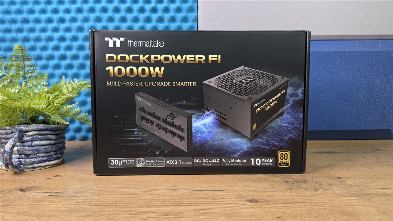 Thermaltake Dockpower FI 1000 W - opakowanie