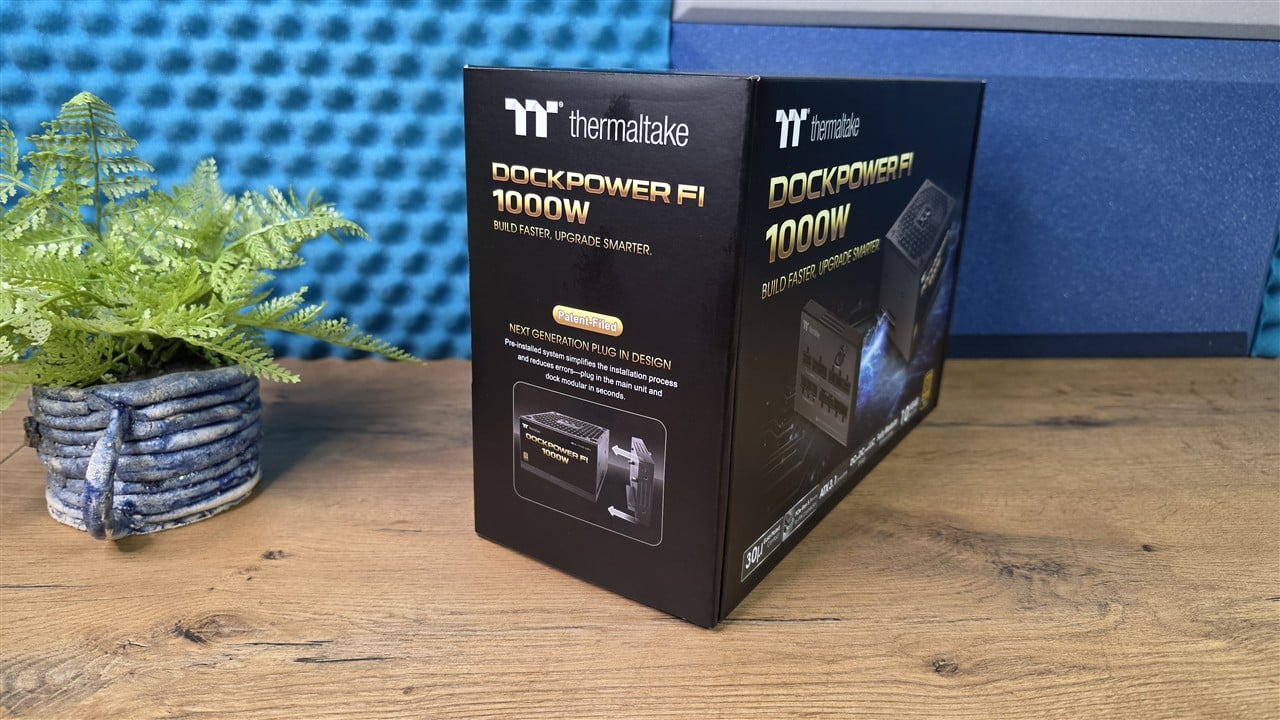 Thermaltake Dockpower FI 1000 W - opakowanie