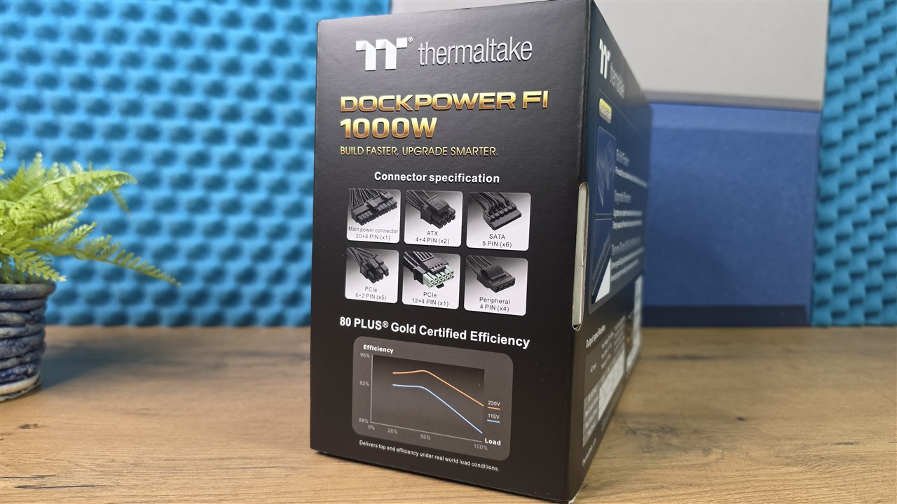 Thermaltake Dockpower FI 1000 W - opakowanie