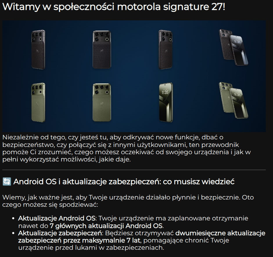 Motorola Signature 27