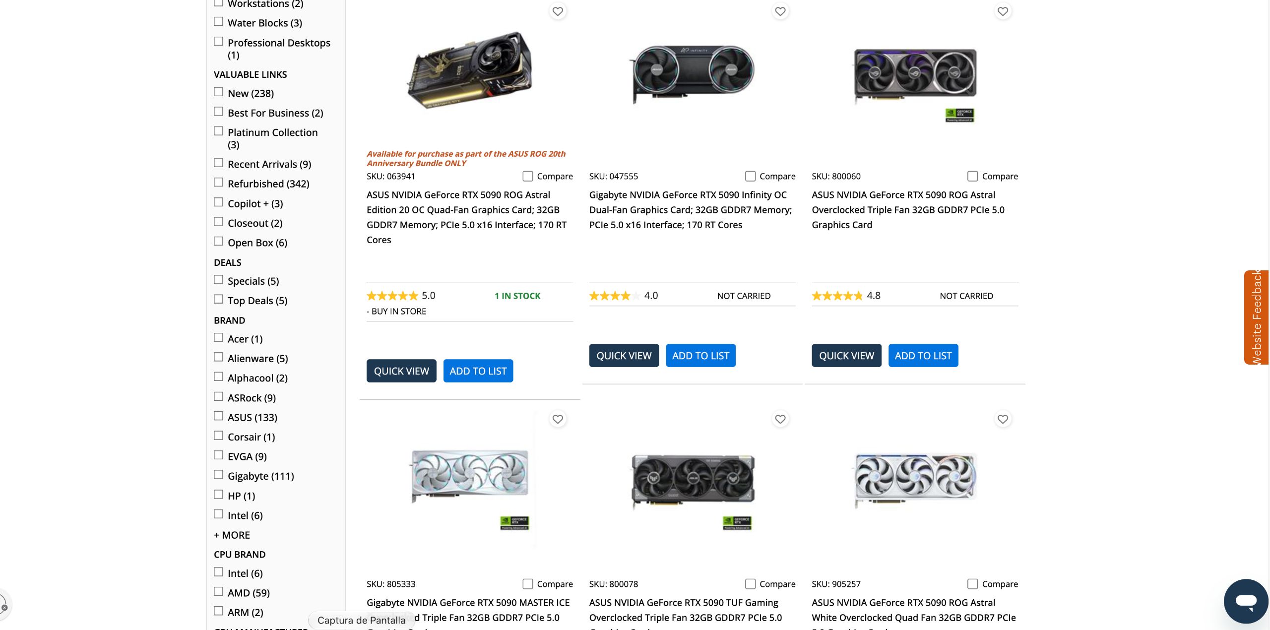 RTX 5090
