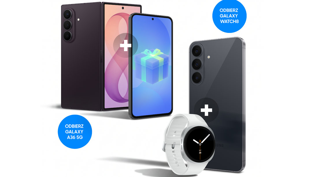 Galaxy A36 5G lub Galaxy Watch8 do zgarnięcia w promocji