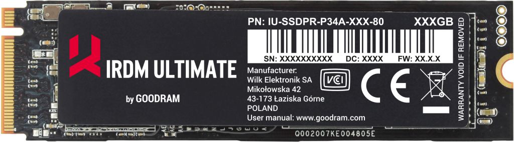 GoodRAM IRDM Ultimate 480 GB