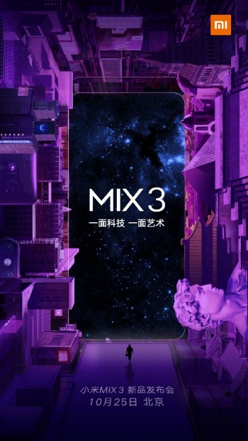 Xiaomi Mi Mix 3 będzie pierwszym smartfonem z 10 GB RAM i obsługą 5G