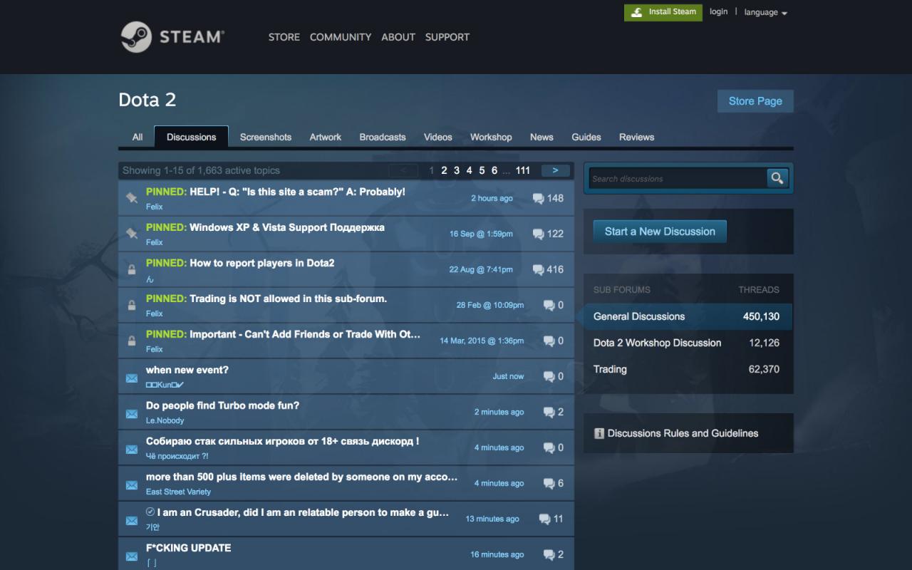 Valve rozpoczyna moderowanie komentarzy na Steam