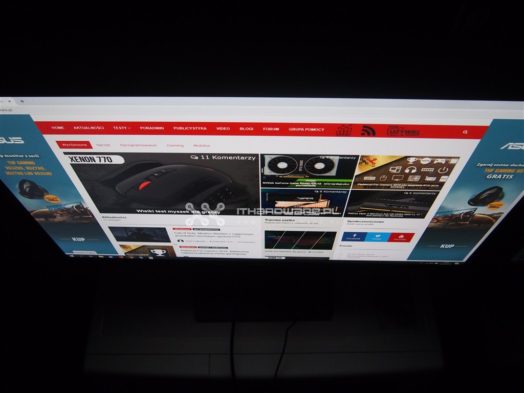 ASUS VG279Q - test 27-calowego monitora 1080p IPS 144 Hz