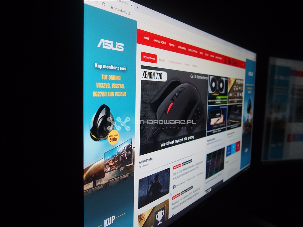 ASUS VG279Q - test 27-calowego monitora 1080p IPS 144 Hz