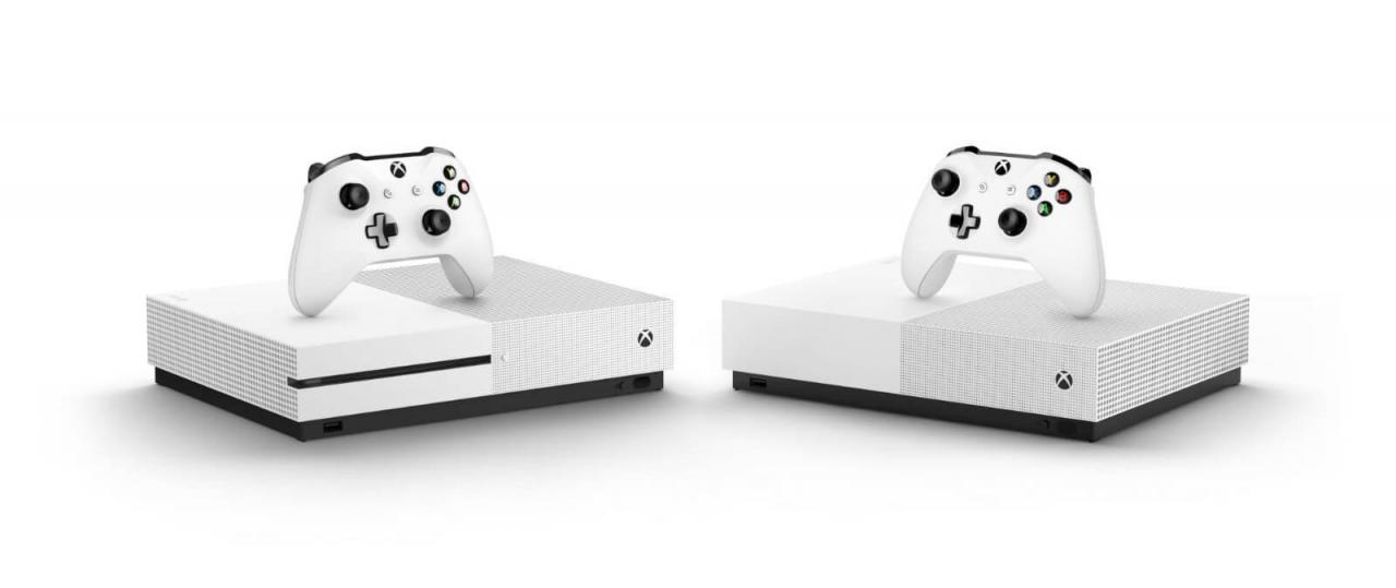 Xbox One S All-Digital Edition - konsola czytnika płyt oficjalnie