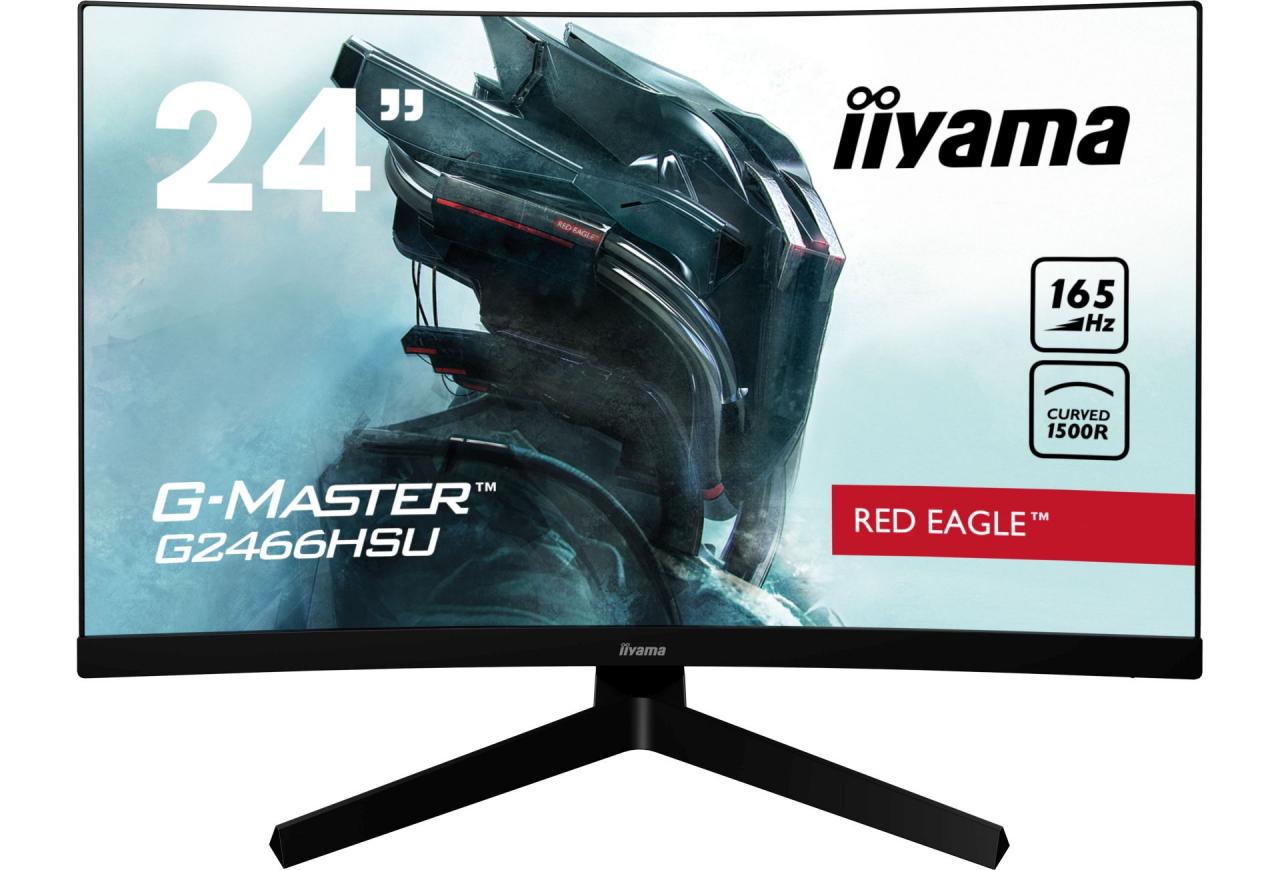 iiyama G-Master G2466HSU Red Eagle - test 24-calowego monitora Full HD VA 165 Hz w niskiej cenie