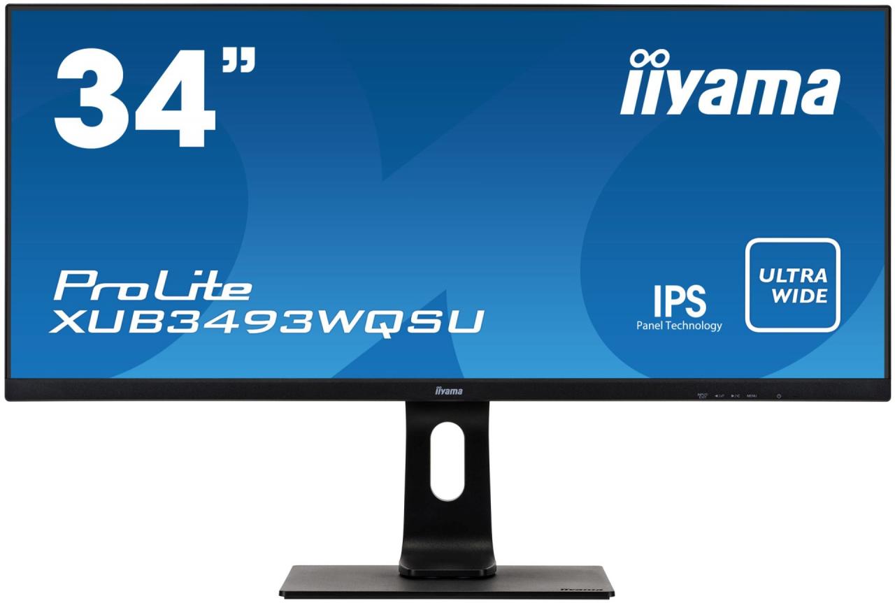 iiyama ProLite XUB3493WQSU-B1 - test uniwersalnego monitora 21:9 (UWQHD)