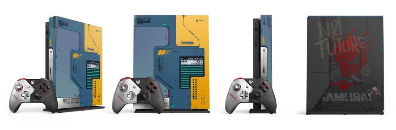 Xbox One X i dysk Seagate w limitowanej wersji Cyberpunk 2077