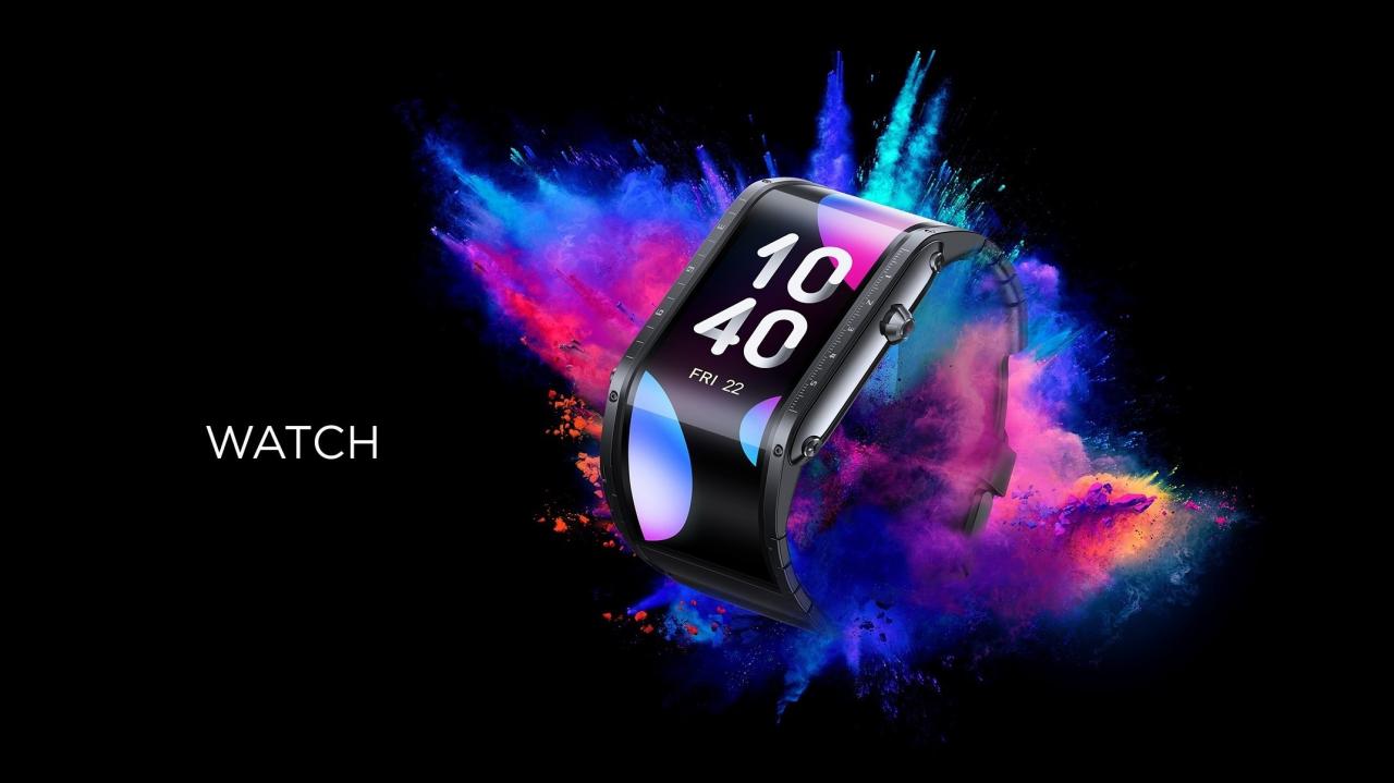 nubia Watch - nietypowy smartwatch z elastycznym wyświetlaczem