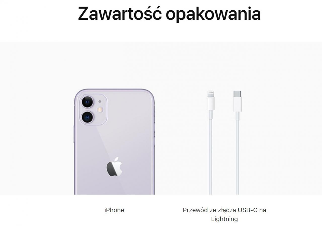 iPhone 11, SE (2020) i XR także tracą słuchawki i ładowarkę w zestawie