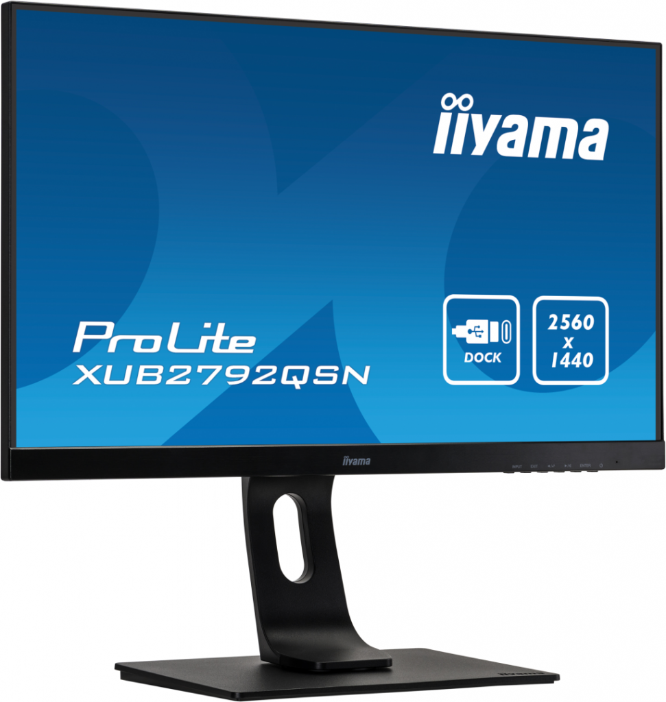 iiyama ProLite XUB2792QSN-B1 - test biurowowego monitora QHD IPS ze stacją dokującą