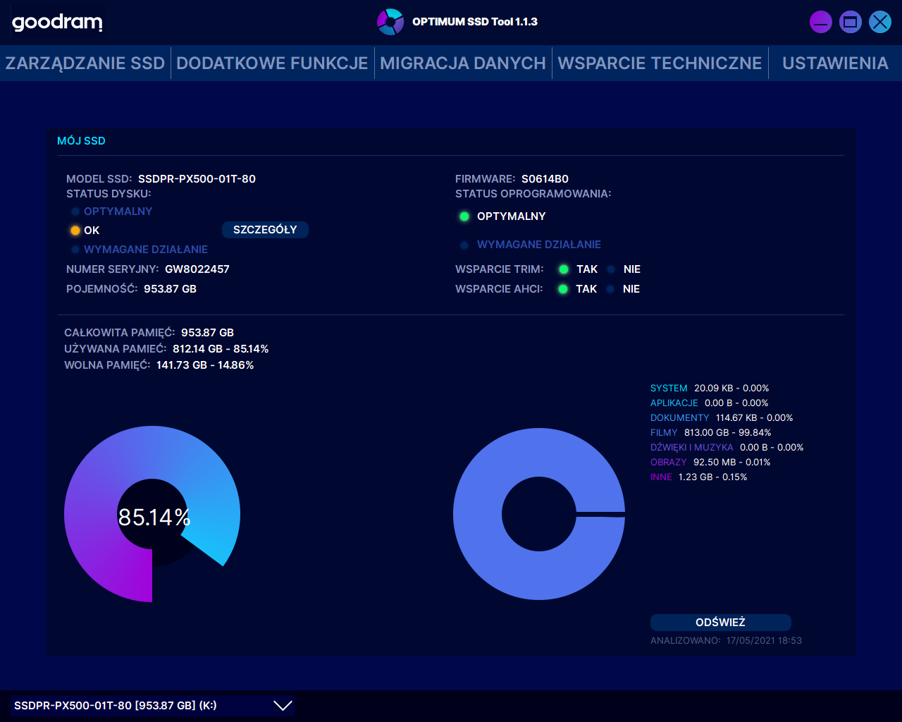 Wielki test wysokowydajnych dysków SSD M.2 PCIe 3.0