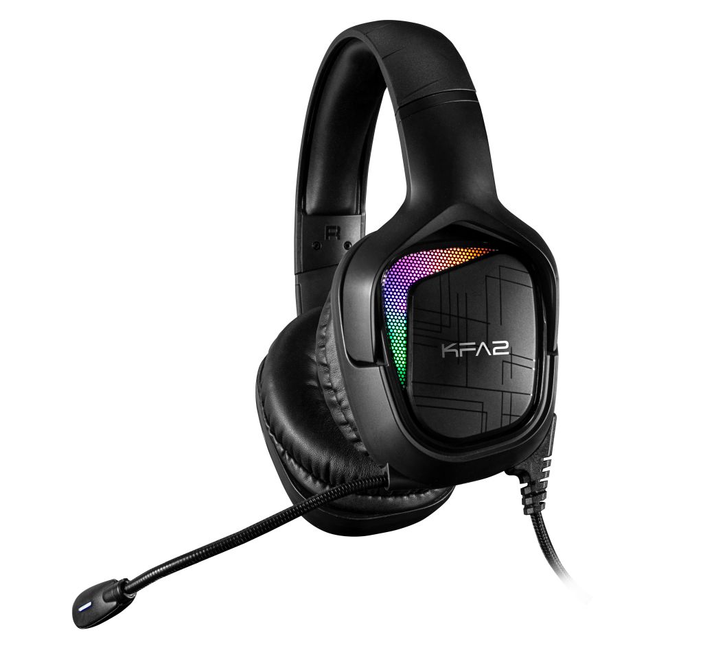KFA2 prezentuje SONAR-04 - gamingowy headset 7.1 z podświetleniem RGB w atrakcyjnej cenie