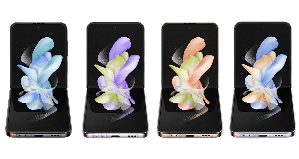 Samsung Galaxy Z Fold 4 i Galaxy Z Flip 4 zaprezentowane na oficjalnych renderach prasowych