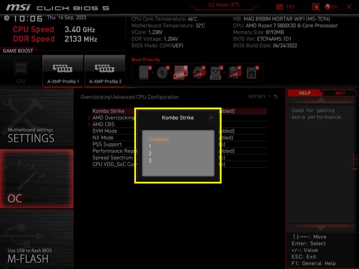 MSI Kombo Strike - nowa funkcja dla płyt głównych, która przyspiesza Ryzena 7 5800X3D