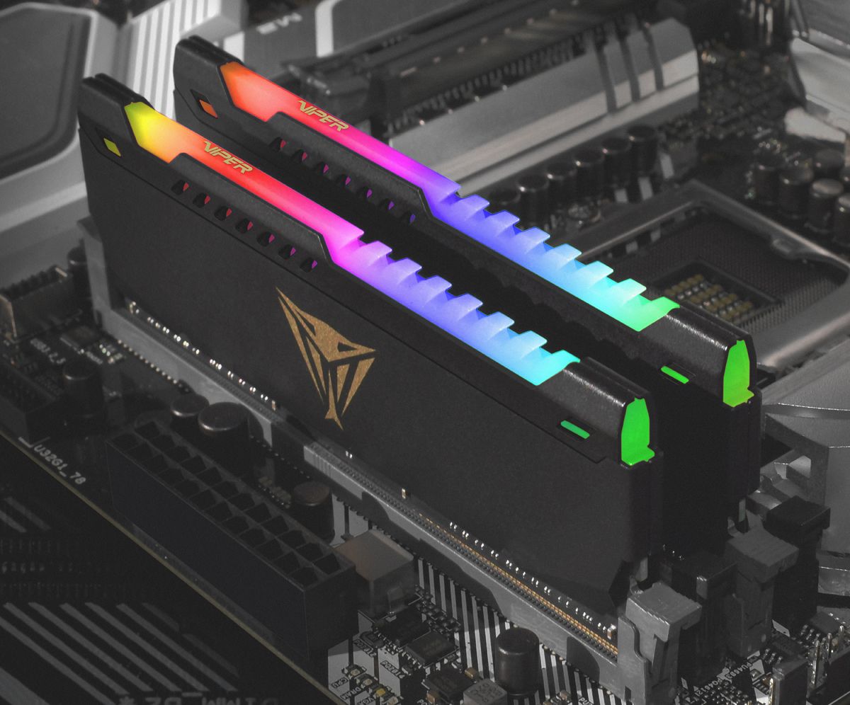 PATRIOT prezentuje VIPER STEEL RGB LOW Latency - wydajne pamięci DDR4 z niskimi opóźnieniami i RGB