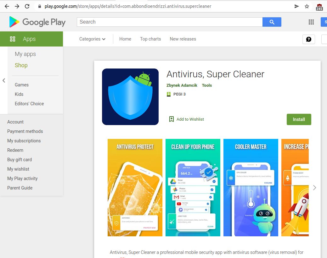 Aplikacje w Google Play, podczywające się pod antywirusy, wkradały hasła użytkowników