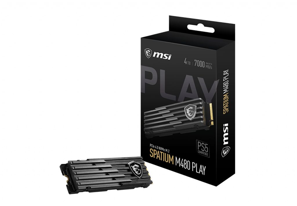 Poczuj prędkość! MSI prezentuje high-endowy dysk SSD Spatium M480 Play - idealny do PlayStation®5
