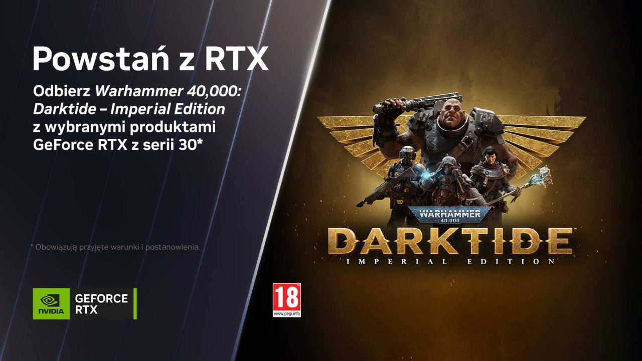 GeForce NOW Priority mocno przeceniony przez pierwszy 6 miesięcy i darmowa gra przy zakupie kart RTX