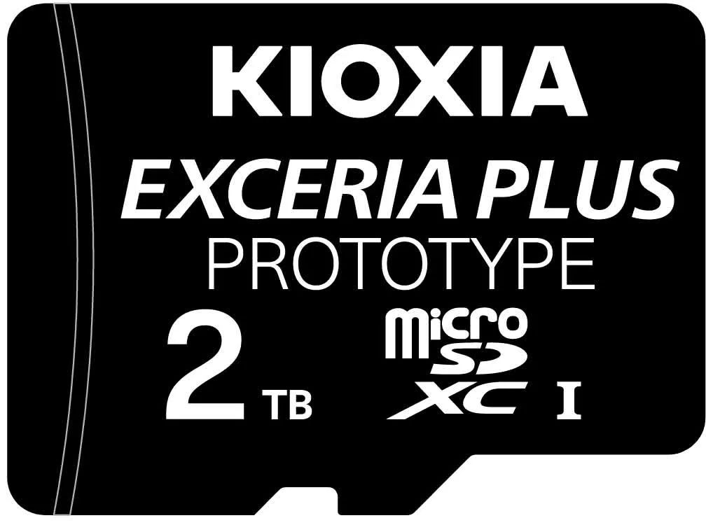 Kioxia opracowała pierwszą funkcjonalną kartę pamięci microSDXC o pojemności 2 TB