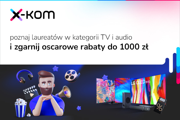 Rabaty do 1000 zł na wyposażenie TV i audio  