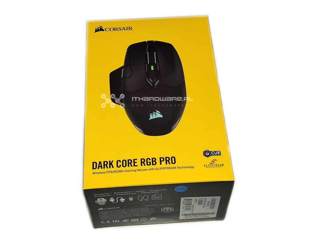 Opakowanie Corsair Dark Core RGB Pro
