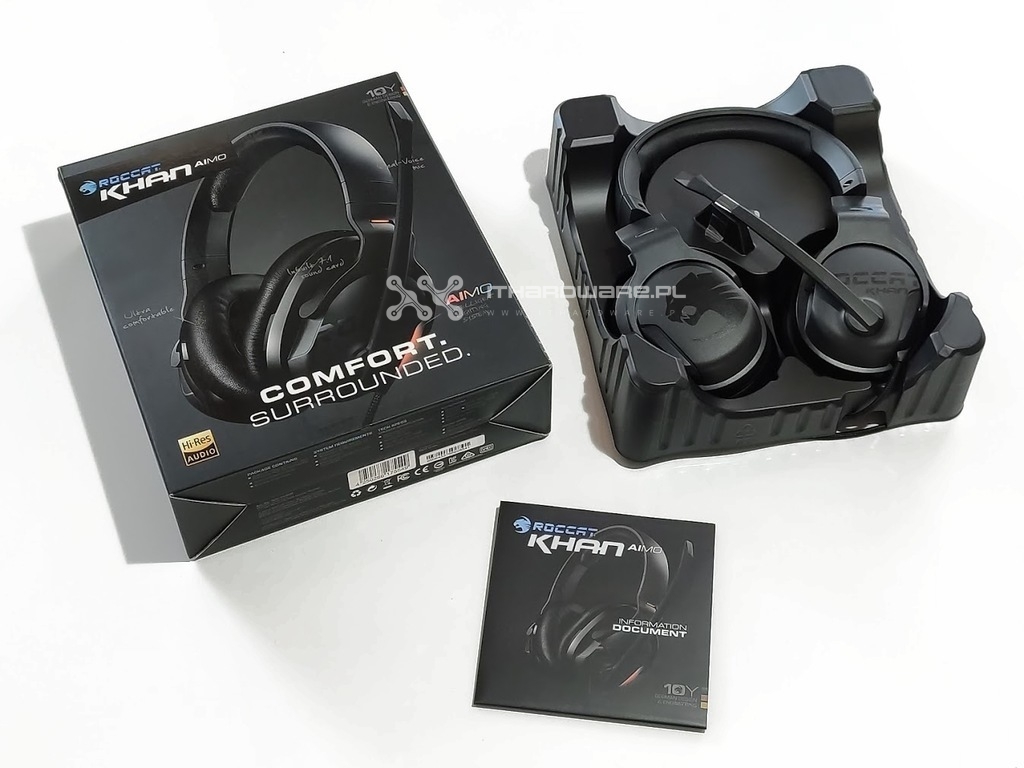 Roccat Khan Aimo zawartość opakowania