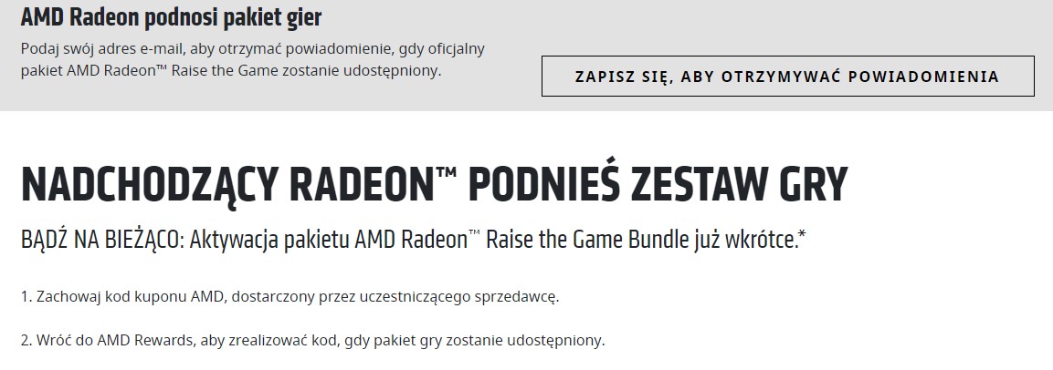 AMD Radeon Raise The Game