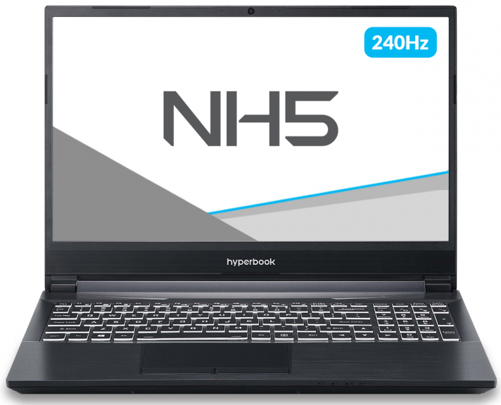 Hyperbook prezentuje laptopy NH5 i NH7 z kartami RTX 3050 Ti i RTX 3050