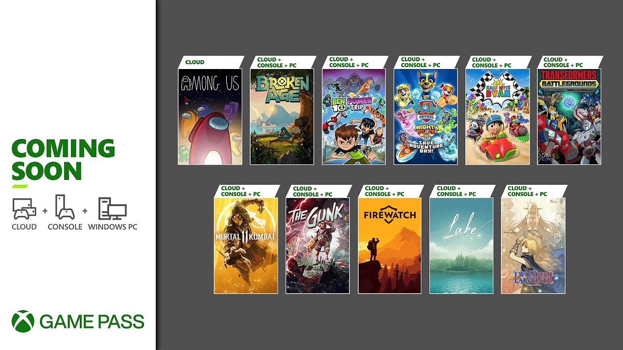 Xbox Game Pass - Microsoft ujawnił listę gier, które trafią do usługi i produkcje, które ją opuszczą