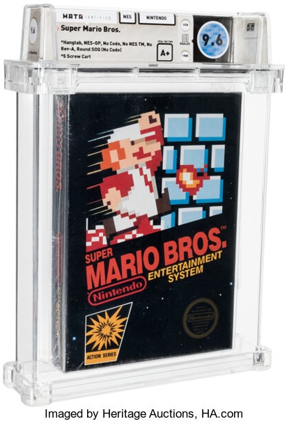 Egzemplarz Super Mario Bros. sprzedany za rekordową cenę