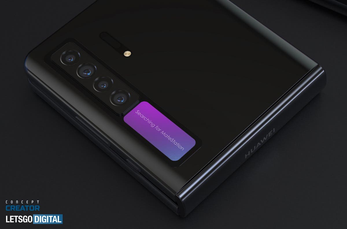 Składany smartfon Huawei Mate V zaprezentowany na renderach