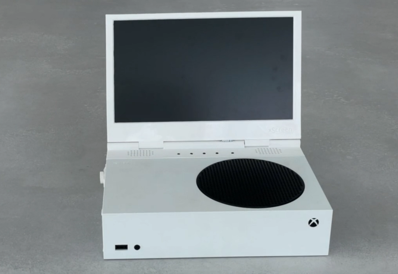 xScreen - składany ekran, który zamienia Xbox Series S w laptopa