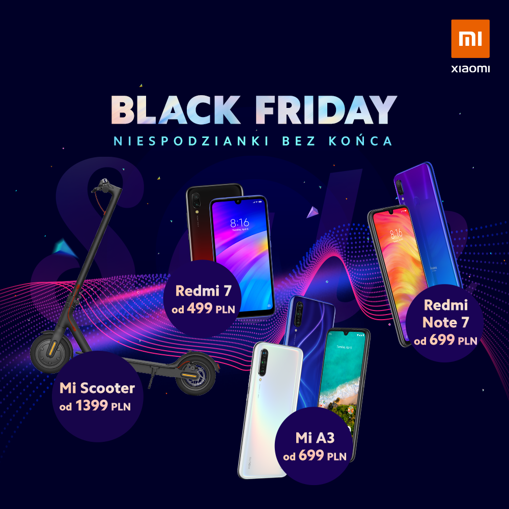 Promocje Xiaomi na Black Friday 2019