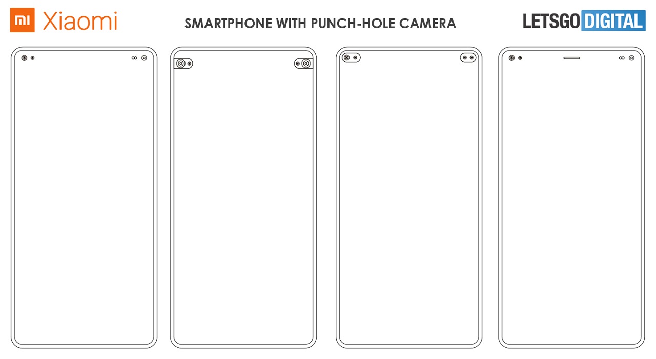 Xiaomi patentuje smartfon z podwójnymi dziurkami w ekranie