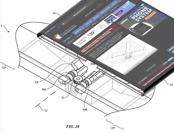 Apple patentuje składany smartfon bez bruzdy