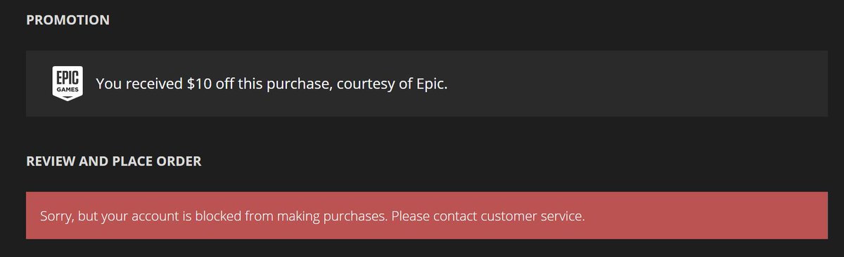 Epic Games Store blokuje konta, jeżeli kupimy za szybko dużo gier