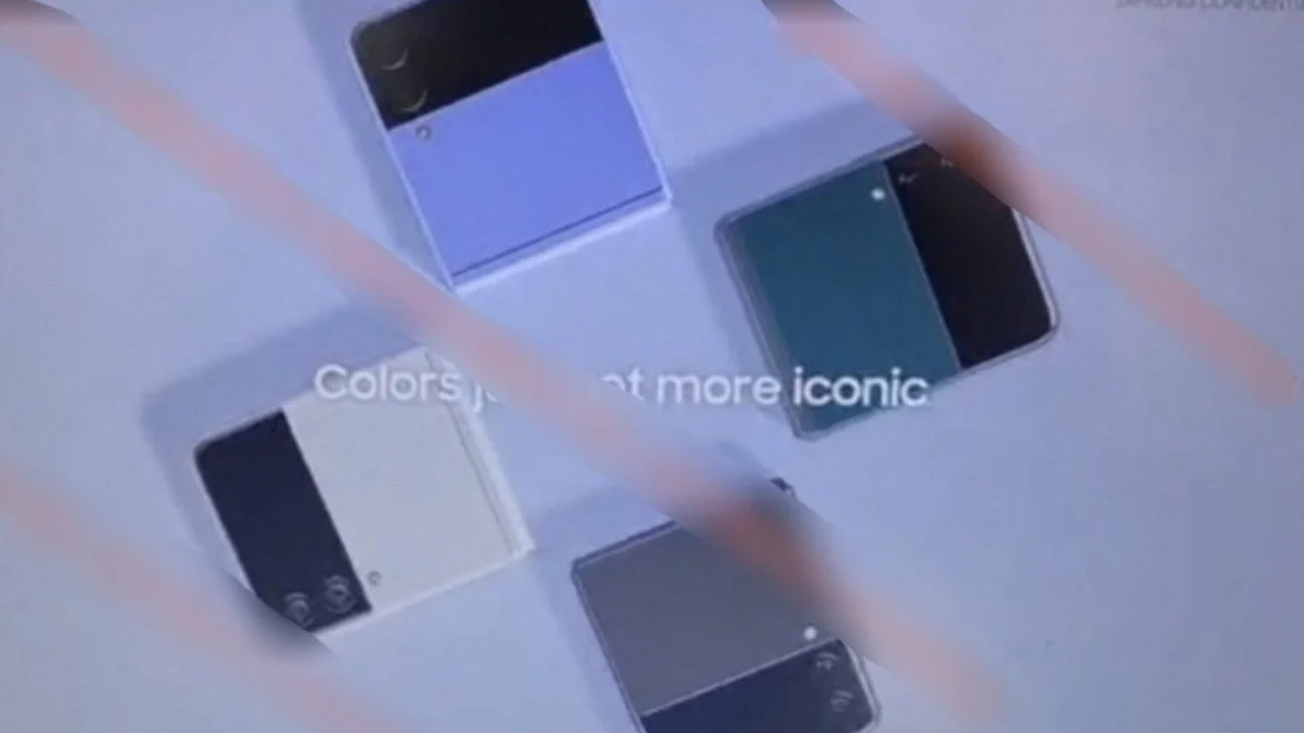Galaxy Z Flip 3 - składany smartfon Samsunga zaprezentowany na zdjęciach