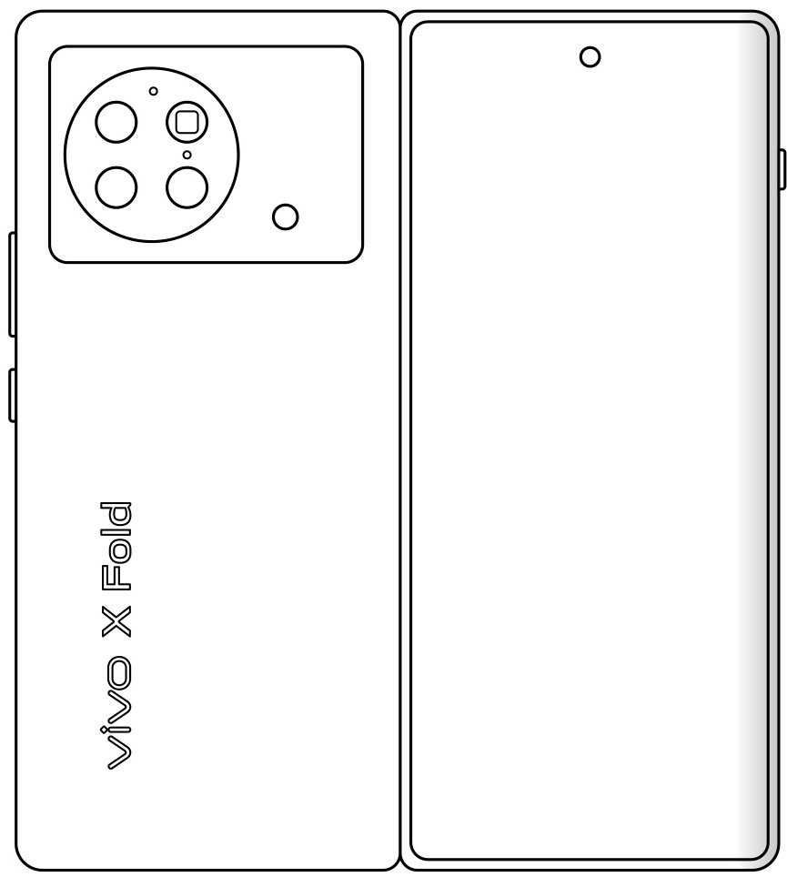 Vivo X Fold - składany smartfon zaprezentowany na grafice. Wiemy kiedy zostanie zapowiedziany