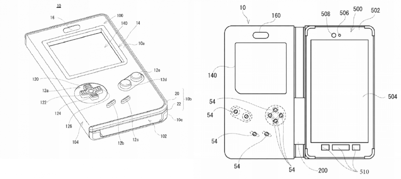 Nintendo opatentowało obudowę Game Boya przeznaczoną dla smartfonów 