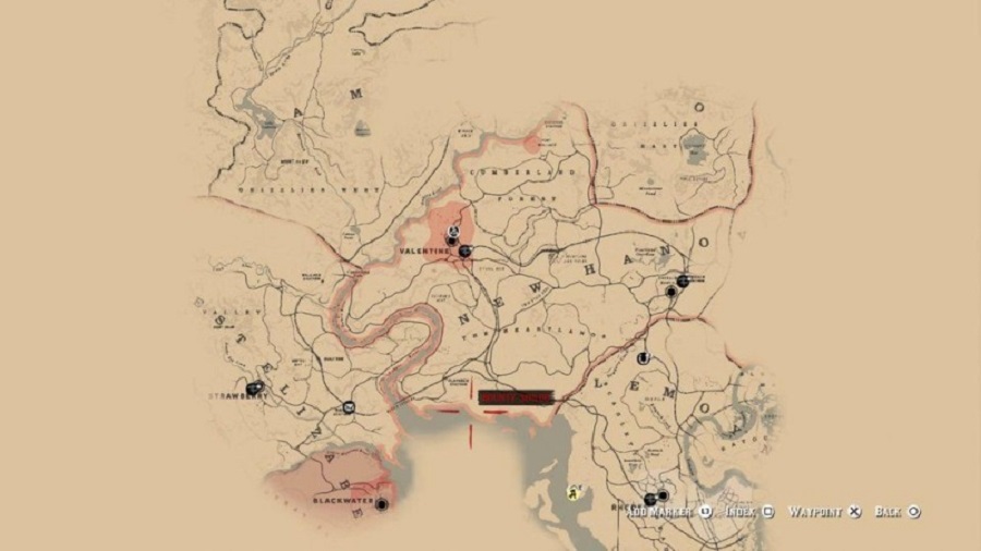 Red Dead Redemption 2 - wyciek gameplayu i mapy świata gry